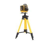 Laser a linee incrociate verde, 16 linee a linee incrociate con treppiede, dotato di 2 batterie, display digitale LED, modalità impulso, IP54 antipolvere e impermeabile