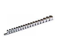 Laser Alldrive Set Bussole 1.3cmD 18pc Per Metrico Af Scanalate Torx Whitworth
