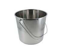 Laser Attrezzi Acciaio Inox Secchio 20L 310mm Profondo X 340mm Diametro Esterno