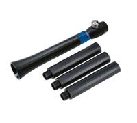 Laser Attrezzi Estendibile Inline Tasca Vortice Aria Soffio Pistola 3x 100mm
