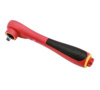 Laser Attrezzi Isolati VDE Cricchetto 1cmD 72 Denti Lungo 255mm 1000V AC 8979