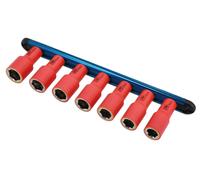 Laser Attrezzi VDE Profondo Isolato Presa Set 16-22mm 1cmD 7pc 6 Punto Metrico