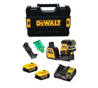 Laser Autolivellante DeWALT DCE088NG18P2T (2 x 5,0 Ah + DCB107 + TSTAK II)