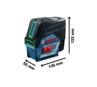 Bosch GCL 2-50 CG PROFESSIONAL Livella lineare/puntiforme 20 m