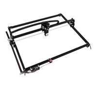 Laser Engraver, Area Di Lavoro Nera Della Macchina Per Incidere A 2 Assi 65 * 50cm 20w Incisore Laser Con Arresto Emergenza Per MDF In Legno Tagliato,Alta precisione