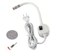 Laser Guide for Sewing Machines - Adjustable Dot/Straight Line/Crosshair Projection Quilting Light, Precision Alignment Tool with 360° Positioning for Embroidery Patchwork (Red,Line style)