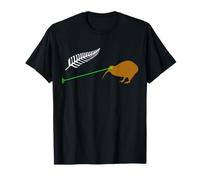 Laser Kiwi Flag New Zealand Flag Maglietta