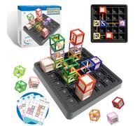 Laser Maze Reasoning Game Stem Toys per bambini dai 8 anni in su Gioco cerebrale e sfida logica per bambini Giocattolo educativo con oltre 60 sfide Giochi di puzzle