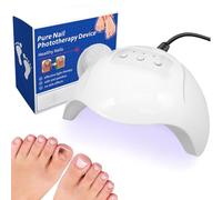 Laser per Funghi delle Unghie, Trattamento Rapido e Intenso, Dispositivo ad Alta Efficienza per Terapia della Luce (Bianco)