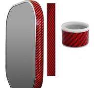 Laser Pickleball Paddle Protection Tape-Paddle Head Edge Guard-Racket Edge Protection Tape-Fit Perfettamente curvo bordo Laser Tape