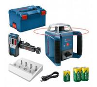 Laser rotante bosch grl 400 h + lr 1 in l-boxx