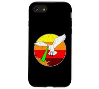 Laser Seagull Retro Sci-Fi da spiaggia anni '80 Custodia per iPhone SE (2020) / 7/8