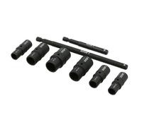Laser Strumenti 0.6cmD 8pc Doppia Estremità Sottile Presa a Muro Set 8 15 5/16