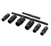 Laser Strumenti 0.6cmD 8pc Doppia Estremità Sottile Presa a Muro Set 8 15 5/16