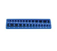 Laser Strumenti 0.6cmD Twist Blocco Presa Vassoio Porta 26 Standard O Deep8632