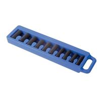 Laser Strumenti 1cmD Metrico Set Bussole Profonde 10pc Singolo Esagonale 2424