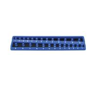 Laser Strumenti 1cmD Twist Blocco Presa Vassoio Porta 7 A 19mm 366 x 90 x 18.8mm