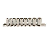 Laser Strumenti Af Presa Set 0.6cmD 9pc 6 PT su Un Binario Cromato Da 0.6cm A