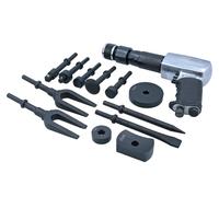 Laser Strumenti Aria Martello Scalpello Set 13pc Inc Snodo Sferico Splitter &