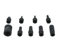 Laser Strumenti Doppio Drive Esagonale Urto Punta Presa Set 9pc IN Un Eva Spugna