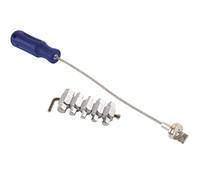 Laser Strumenti Estremità Doppia Coppa Spina Chiave Set con Magnetico Di 6652