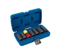 Laser Strumenti Estremità Doppia Dado Ruota Presa Set 7pc 1.3cm Singolo Esagono