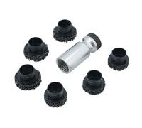 Laser Strumenti Hgv Borchie & Hub Pulizia Kit 7pc 1.3cmD Rimuove Corrosione &