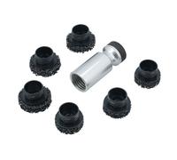 Laser Strumenti Hgv Borchie & Hub Pulizia Kit 7pc 1.3cmD Rimuove Corrosione &