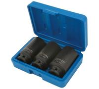 Laser Strumenti Metrico Hub Dado Presa Set 1.3cmD 3pc Sottile Muro 30 32 36mm Bi
