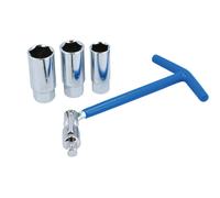 Laser Strumenti Metrico Impugnatura a T Scintilla Presa Set 1cmD 4pc Singolo Hex