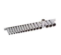 Laser Strumenti Metrico Presa Profonda Set 1cmD 17pc Hex Bi From 6mm A 22mm 3657