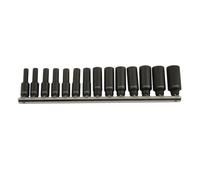 Laser Strumenti Metrico Set Bussole Profonde 0.6cmD 14pc Singolo Hex 50mm 5962