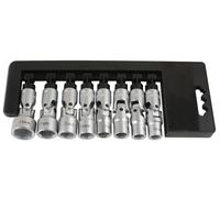 Laser Strumenti Metrico Snodo Universale Presa Set 3/8D Singolo Hex 8pc Perno