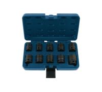 Laser Strumenti Metrico Urto Presa Set 1.3cmD 10pc Hex Bi Standard Lungo 7609