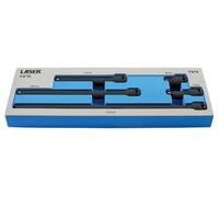 Laser Strumenti Prolunga Impatto Set 1.3cmD 5pc 50, 75, 150, 250 E 375mm 7373