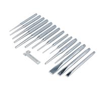 Laser Strumenti Punzone E Scalpello Set 16pc Pin Conica Centro 8869