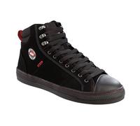 Laser Strumenti Rétro Stile Sicurezza Workboot Nero - 7 LC022B-7