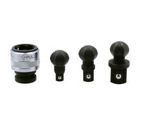 Laser Strumenti Urto Snodo Universale Set 1.3cmD 4pc Wobble Disk Eva Spugna Tray