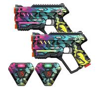 Laser Tag Set di 2, Lazer Tag Gioco per Bambini Indoor & Outdoor Giocare, Idee Regalo per Bambini Adolescenti e Adulti, Giocattoli Fantastici per Adolescenti Età 8 9 10 11 12+ Anni Ragazzi & Ragazze