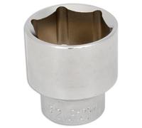 Laser Tools 27Mm Standard Length Chrome Socket 1/2"D Single Hex 6Pt 0136