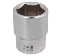 Laser Tools 3/8"D 18Mm Chrome Socket Singolo Esagono Lunghezza Standard 1945