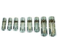 Laser Tools Difficile Accesso Presa Set 1cmD 8pc 7601