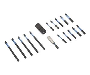 LASER TOOLS 7851 Set Inserto-Cacciavite (punte) nero (12x)