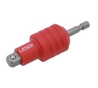 LASER TOOLS 9126 Mandrino per punte da trapano rosso (2x) argento