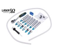 Laser Tools 9362 Set Chiave Sfiato Freno 19 Pezzi Dadi Valvola Corta Lunga