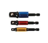 Laser Tools Adattatore Presa Set, Rotante Manica 0.6cmD, 1cmD, 1.3cmD 3pc 6983