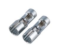 Laser Tools Bussole Tubo Iniettore Diesel Accesso Difficile 17/18mm 3/8"D 2 Pz
