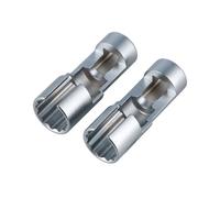 Laser Tools Bussole Tubo Iniettore Diesel Accesso Difficile 17/18mm 3/8"D 2 Pz