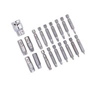 Laser Tools Estrattore Set per Punta Torx Misura Esagonale Raccordi 19pc 7678