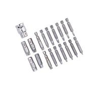 Laser Tools Estrattore Set per Punta Torx Misura Esagonale Raccordi 19pc 7678